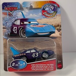 Disney Cars Color Changers Strip Weathers Vehicle